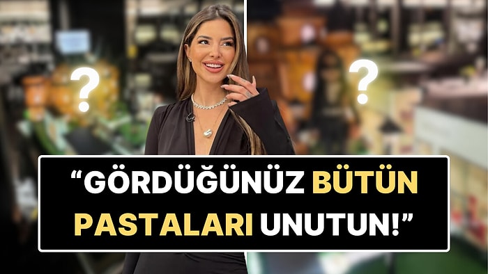 Influencer Ala Tokel'in Doğum Günü Pastası Yaratıcılıkta Çığır Açtı!