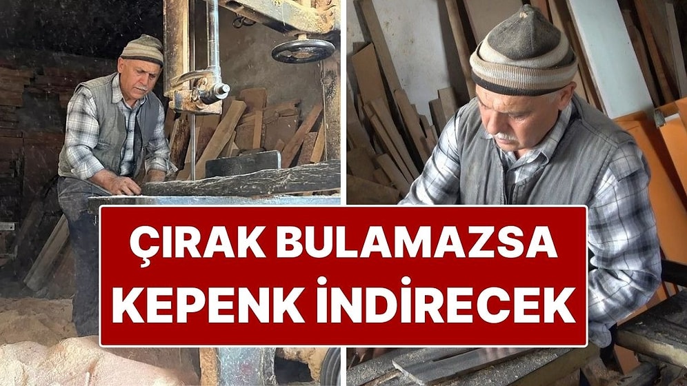 45 Yıllık Usta Çırak Bulamazsa Kepenk İndirecek: "Açacak Adam Yok"