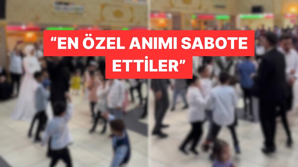 Davetiyede Belirtmesine Rağmen Düğününde Çocuk Gören Gelin Tartışma Yarattı