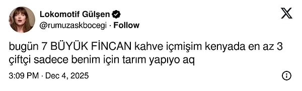 Kafein bağımlılığının geldiği noktayla devam edelim.