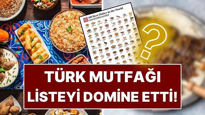 Dünyanın En İyi 100 Yemeği Belli Oldu: Türkiye’den TasteAtlas Listesine Giren 10 Yemek