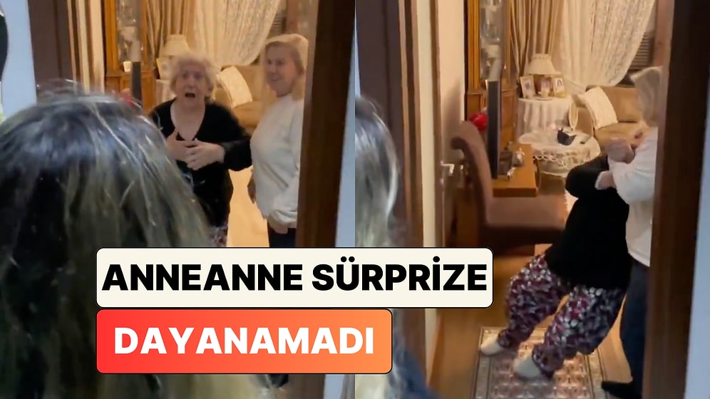Sürprize Dayanamadı: Anneannesi İçin 10 Bin km Yol Giden Torunun Sürprizi Tatsız Bitti