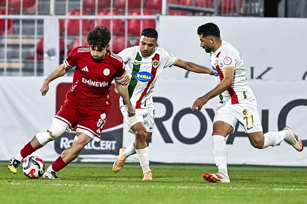 Trendyol 1. Lig’de dün oynanan Ümraniyespor-Amed SK karşılaşması nefesleri kesti.