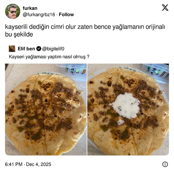 Kayserililer alınmasın ama;