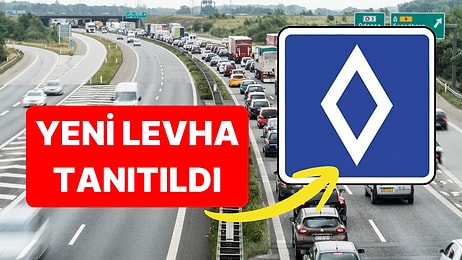 Yeni Trafik Levhası Avrupa'da Kullanılmaya Başlandı: Baklava Dilimli Trafik Tabelası Ne Demek?