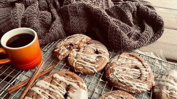 6. Zencefilli Tarçınlı Kurabiye ve Tatlı Patates Brownie