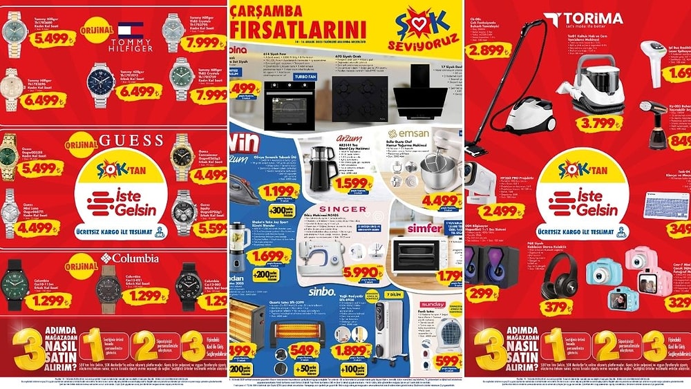 ŞOK'a Hamur Yoğurma Makinesi Geliyor! 10 Aralık 2025 ŞOK Aktüel Ürünler Kataloğu