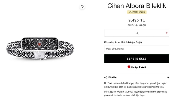 İşte Uzak Şehir'de Alya'nın Cihan'a hediye ettiği bilekliğin fiyatı: