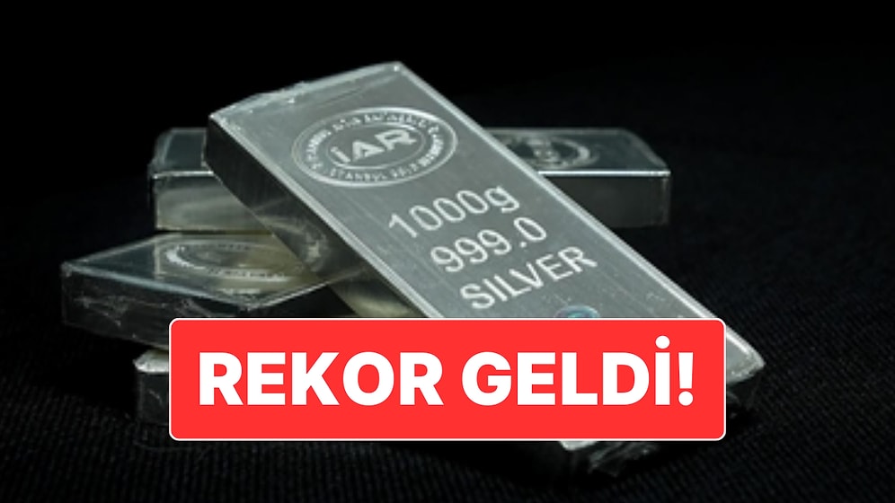 Gümüş 60 Dolara Yükselerek Tarihi Zirvesini Gördü