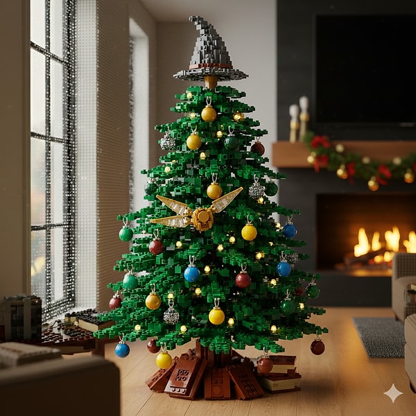 Ağacınız bile Hogwarts temanıza uyacak!