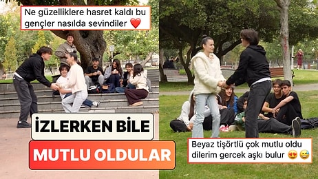 Bir Film Klişesi Olan "Çarpışarak Tanışma" Olayını Gerçek Hayata Taşıyan Genç İnsanların Tepkisini Paylaştı