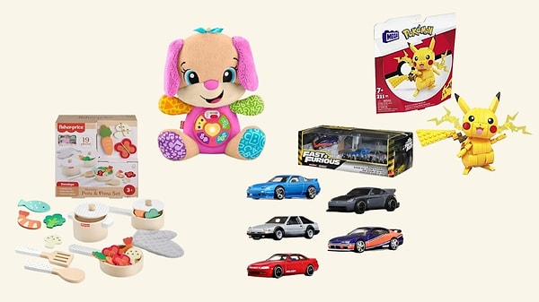 Mattel markalı oyuncaklarda sepette 5% indirim fırsatı!
