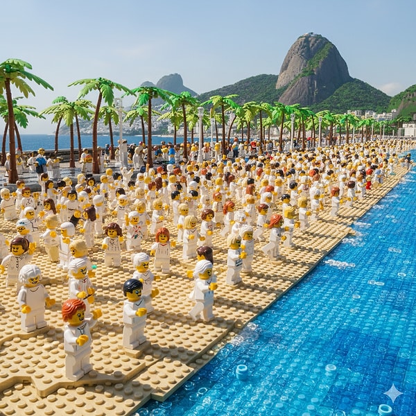 3. Rio de Janeiro, Brezilya: Bizde gece iken onlarda gündüz!