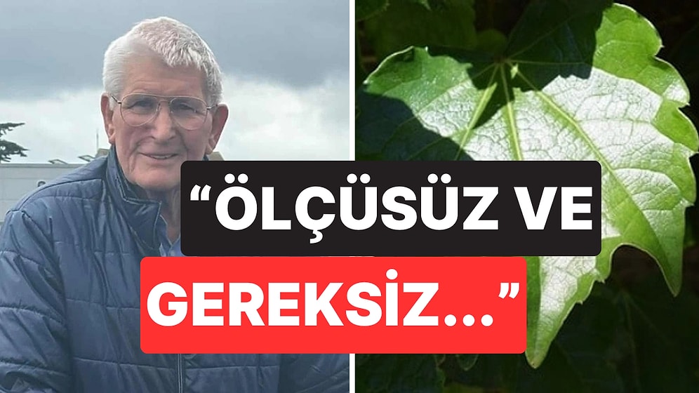 86 Yaşındaki Adam, Ağzına Kaçan Yaprağı Yere Tükürdüğü Gerekçesiyle 14 Bin Lira Para Cezasına Çarptırıldı