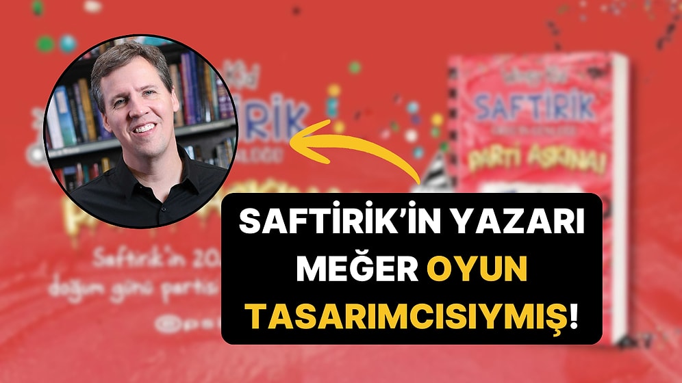 Oyun Geliştiricisiymiş! Dünyanın En Çok Satan Çocuk Kitaplarından Saftirik'in Yazarı Türkiye'de