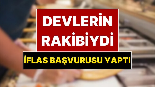 Dominos ve Pizza Hut’ın Rakibiydi! Dev Zincir Marka İflas Başvurusunda Bulundu