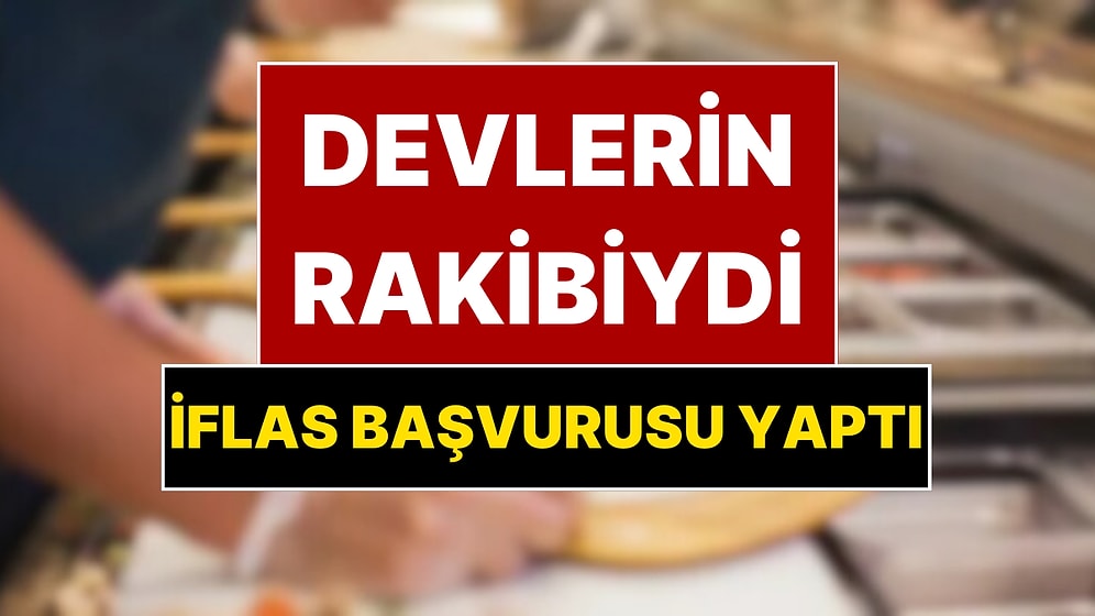 Dominos ve Pizza Hut’ın Rakibiydi! Dev Zincir Marka İflas Başvurusunda Bulundu