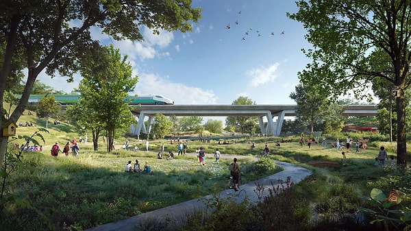 Yeni ulaşım planı otomobili ikinci plana atıyor; bölge 30 yılda etap etap tamamlanacak.