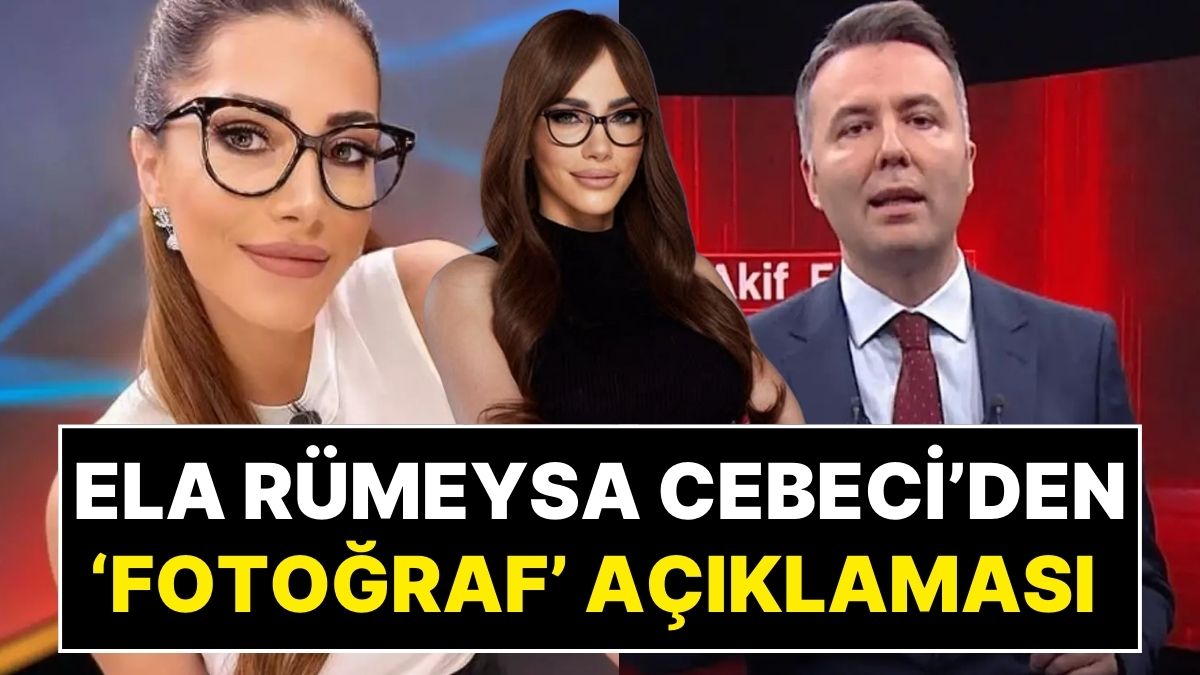 Ela Rümeysa Cebeci'den "Mehmet Akif Ersoy ile Fotoğrafları Var" İddiasına Canlı Yayında Cevab