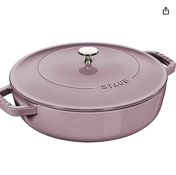 Bugün Amazon’da indirime giren Staub Chistera Kiraz Çiçeği Sote Tenceresi, mutfağında lezzeti ve  performansı bir arada isteyenler için!
