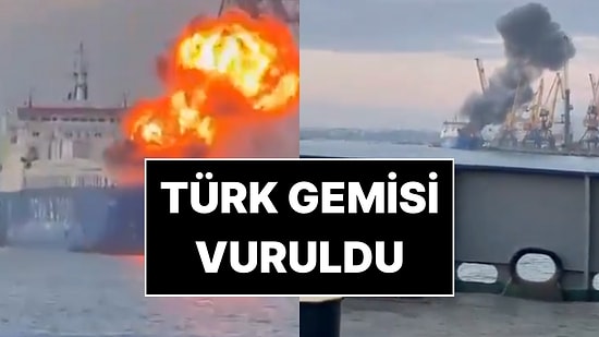 Türk Gemisinin Rus Füzesiyle Vurulma Anı Ortaya Çıktı