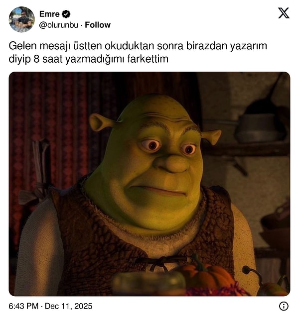 Unuttuğunu hatırlayıp cevap vermemeye devam etmek...