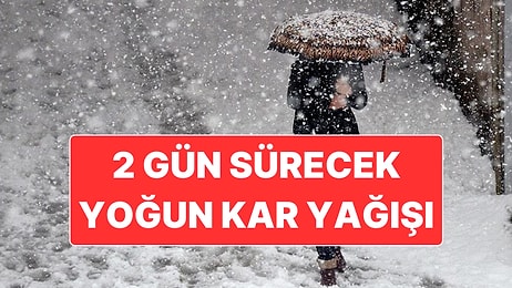 Meteoroloji Açıkladı: Yeni Haftanın İlk 2 Günü Türkiye’nin Büyük Bölümünde Kar Yağışı Etkili Olacak