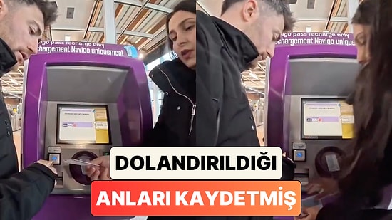 Paris'e Giden Bir Türk Farkında Olmadan Dolandırıldığı Anları Kaydetti