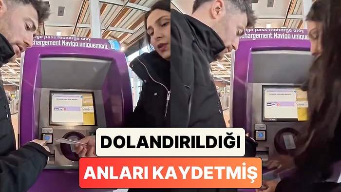 Paris'e Giden Bir Türk Farkında Olmadan Dolandırıldığı Anları Kaydetti