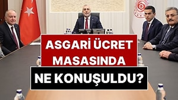Asgari ücret 2026 zammı için maraton resmen başladı