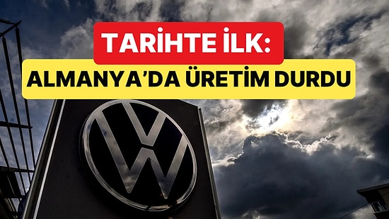Volkswagen 88 Yıllık Tarihinde İlk Kez Almanya'da Üretimini Durduruyor