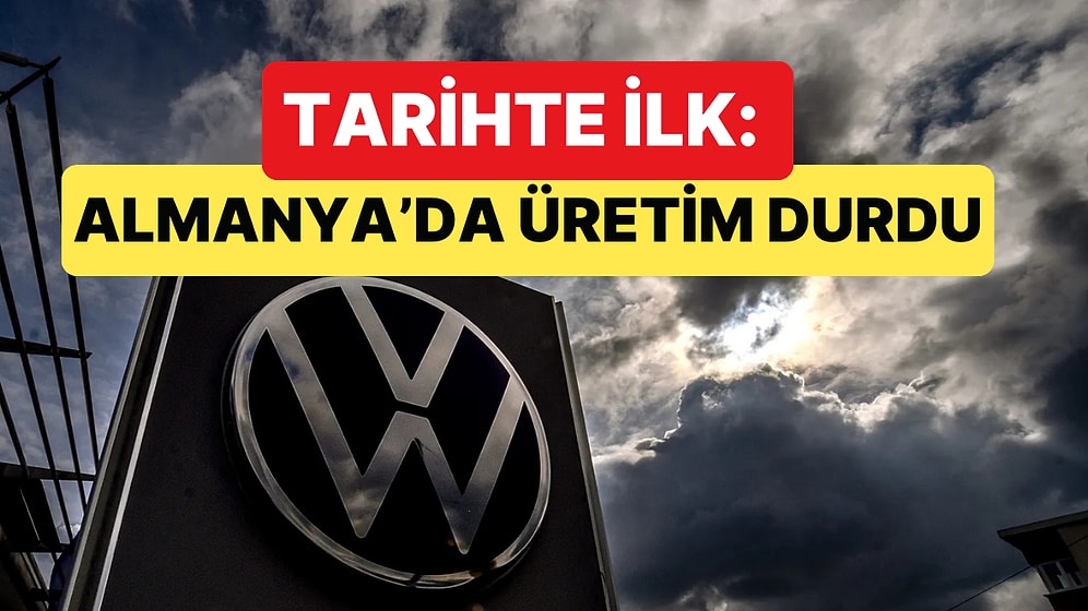 Volkswagen 88 Yıllık Tarihinde İlk Kez Almanya'da Üretimini Durduruyor