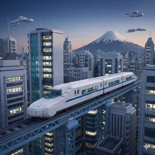 7. Shinkansen Nozomi - Japonya