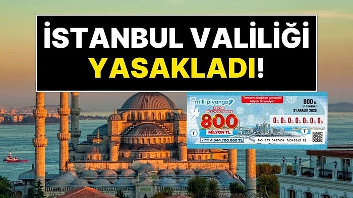 İstanbul Valiliği’nden Milli Piyango Bileti Kararı: Cami Önlerinde Milli Piyango ve Şans Oyunları Satılmayacak