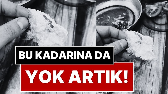 Pazar Kahvaltısı Kabusa Dönüştü: Kahvaltı İçin Aldıkları Ekmeğin İçinden Jilet Çıktı