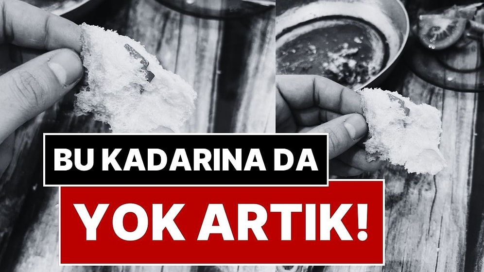 Pazar Kahvaltısı Kabusa Dönüştü: Kahvaltı İçin Aldıkları Ekmeğin İçinden Jilet Çıktı