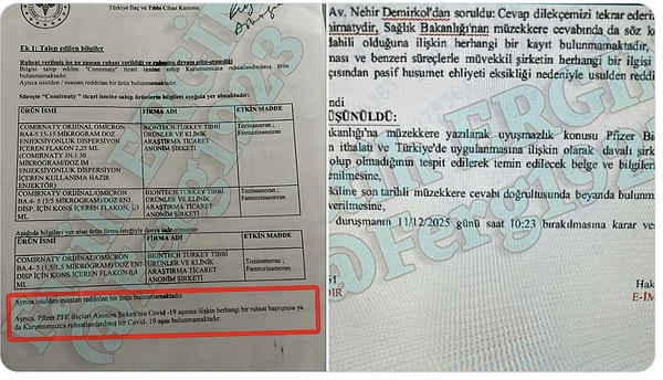 Gazeteci Fatih Ergin'in yaptığı paylaşım şöyleydi.