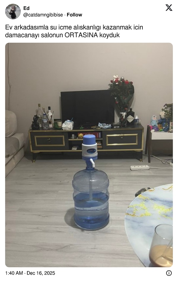 Bununla da alışkanlık kazanırsınız artık.