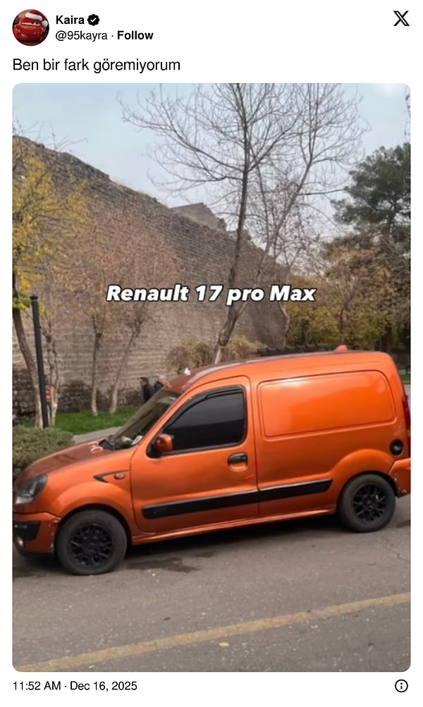 Üç kamera var mı?