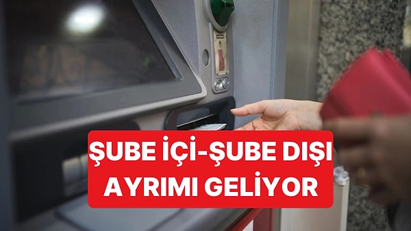 Şube İçi Para Çekiminde Yüksek Limit Olacak