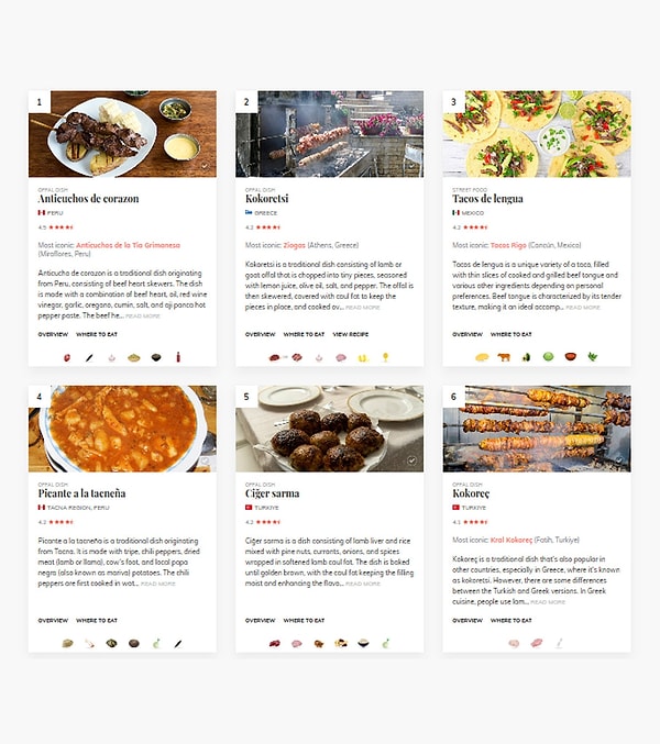 TasteAtlas’a göre dünyanın en iyi sakatat yemekleri