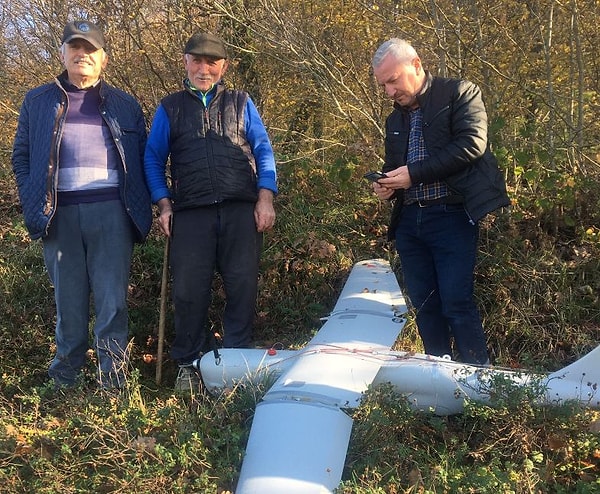 Kocaeli'de İHA düştü.