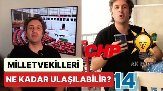 Kaç Vekil Döndü? Prof. Dr. Behçet Yalın Özkara Milletvekillerinin Ne Kadar Ulaşılabilir Olduğunu Test Etti
