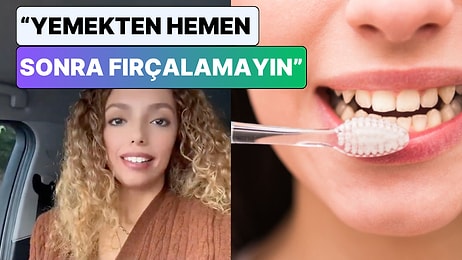 Bir Diş Hekimi Anlattı: Yemekten Dişimizi Fırçalayana Kadar Geçen Sürede Ağzı Nasıl Temizleyebiliriz?