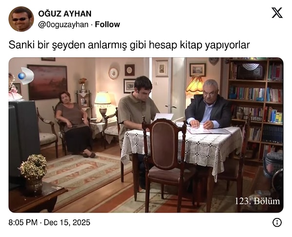 12. Bir ailenin çöküşü için gerekli hesaplamalar: