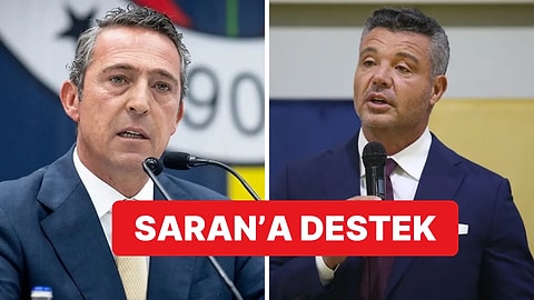 Fenerbahçe'de Eski Başkan Ali Koç'tan Sadettin Saran'a Destek Geldi
