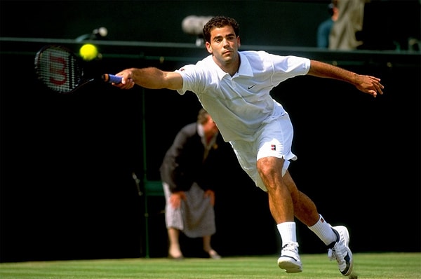 5. Büyük finallerde bile cool durabilen Pete Sampras!