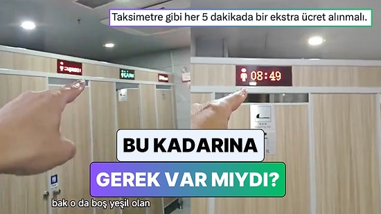 İçerde Kaç Dakika Kaldığınız Yazıyor: Çin'de Bulunan Gereksiz Derecede Teknolojik Umumi Tuvalet