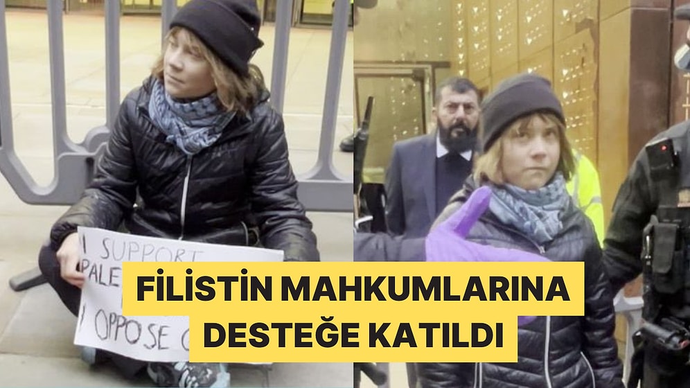 İklim Aktivisti Greta Thunberg Filistin Yanlısı Eylemde Gözaltına Alındı