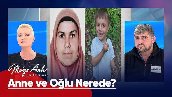 10. Müge Anlı ile Tatlı Sert'te 10 gün boyunca kayıp olarak aranan Huriye Helvacı ve 5 yaşındaki oğlu Osman'ın cansız bedenine ulaşıldı.